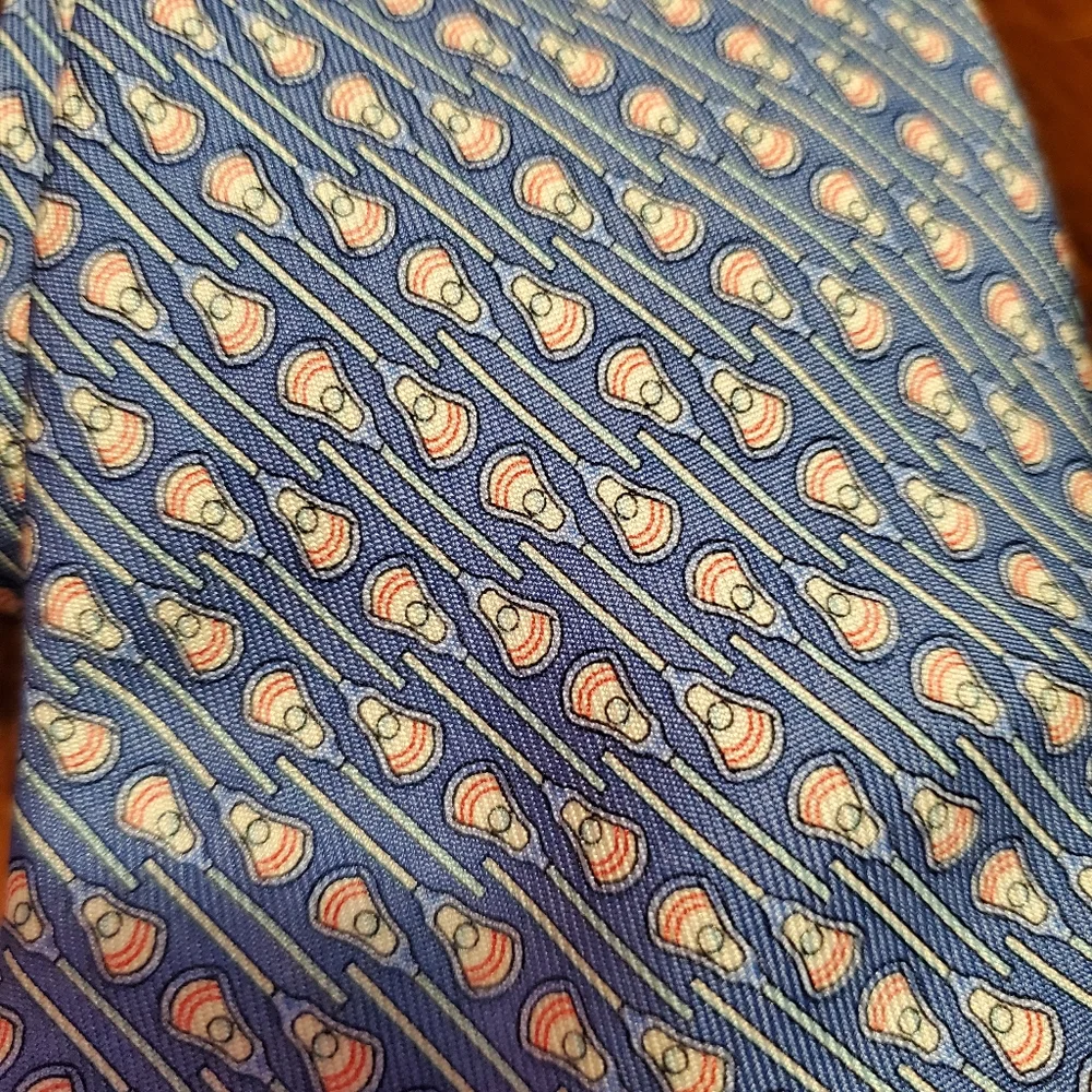 Vineyard Vines Lacross Tie 100% Silk
